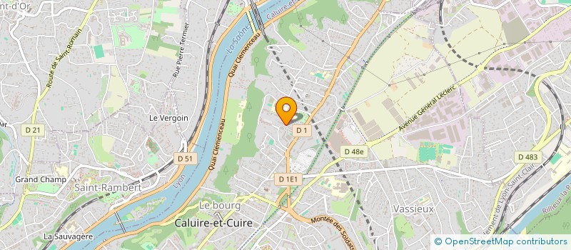 localisation de l'entreprise MONSIEUR ARTHUR DIEUDONNE  CALUIRE-ET-CUIRE