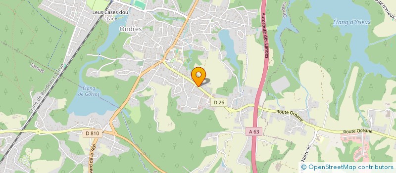 localisation de l'entreprise MONSIEUR ARTHUR DILLA  ONDRES