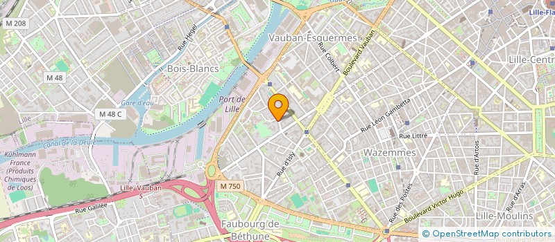 localisation de l'entreprise MONSIEUR ARTHUR DOS SANTOS  LILLE