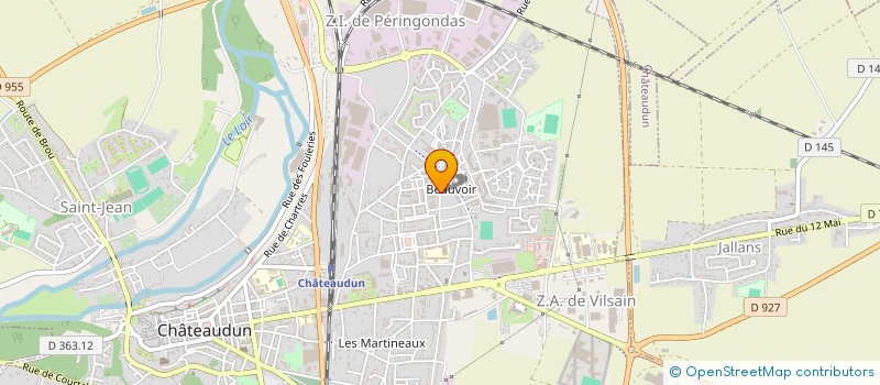 localisation de l'entreprise MONSIEUR ARTHUR DUBOIS à CHATEAUDUN
