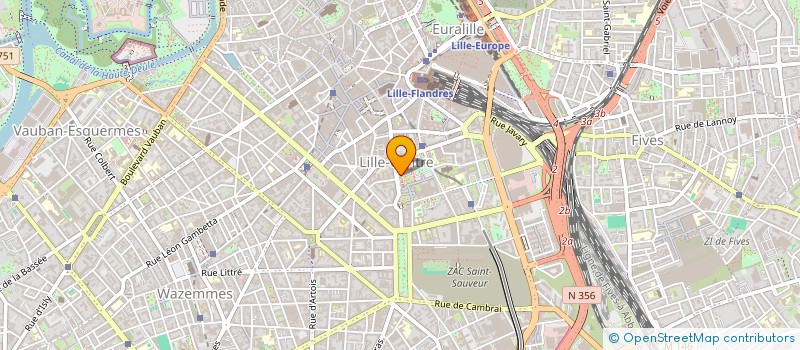 localisation de l'entreprise MONSIEUR ARTHUR DUCASSE  LILLE