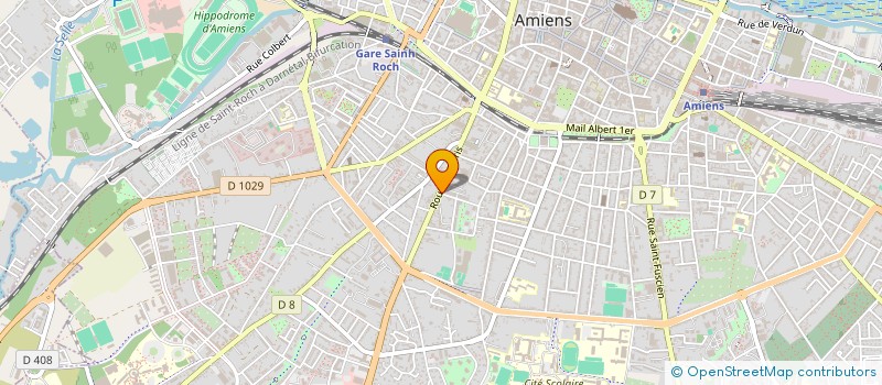 localisation de l'entreprise MONSIEUR ARTHUR DUCHAUSSOY à AMIENS