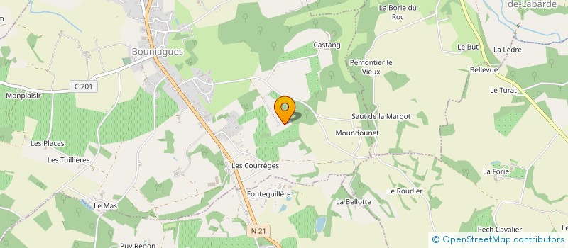 localisation de l'entreprise MONSIEUR ARTHUR DUCONSEIL à ISSIGEAC