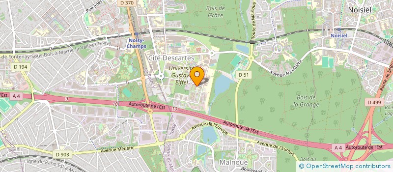 localisation de l'entreprise MONSIEUR ARTHUR DUCOUX  CHAMPS-SUR-MARNE