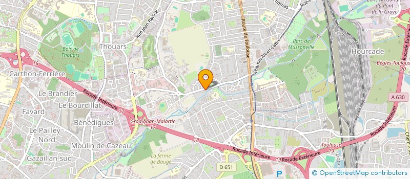 localisation de l'entreprise MONSIEUR ARTHUR DURAND  VILLENAVE-D'ORNON