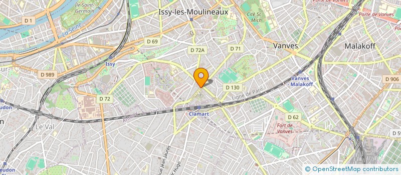 localisation de l'entreprise MONSIEUR ARTHUR DURAND-GASSELIN  ISSY-LES-MOULINEAUX