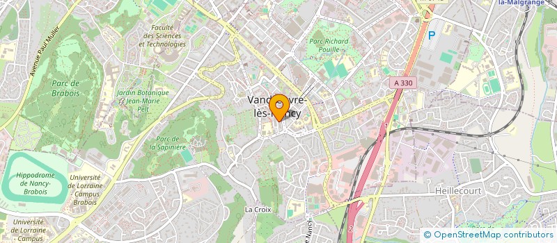 localisation de l'entreprise MONSIEUR ARTHUR EHRHARD  VANDUVRE-LES-NANCY