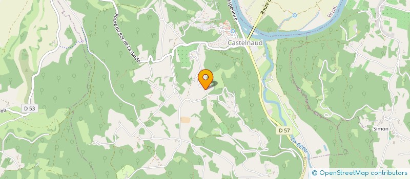 localisation de l'entreprise MONSIEUR ARTHUR EL AYADI  CASTELNAUD-LA-CHAPELLE