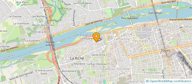 localisation de l'entreprise MONSIEUR ARTHUR-EMMANUEL SELLIER  LA RICHE