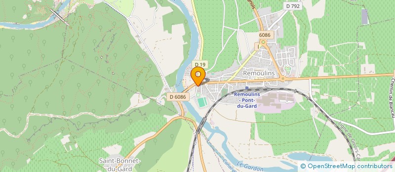 localisation de l'entreprise MONSIEUR ARTHUR ESBERARD  REMOULINS