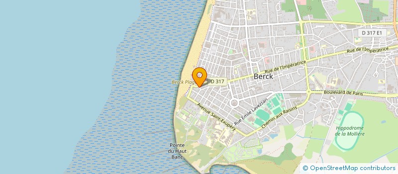 localisation de l'entreprise MONSIEUR ARTHUR EURIN à BERCK