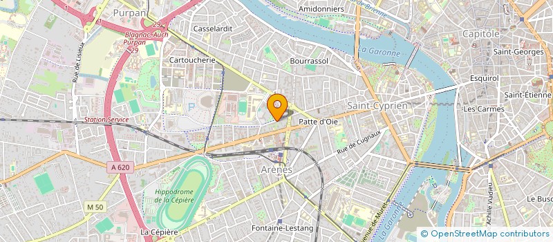 localisation de l'entreprise MONSIEUR ARTHUR EYMARD à TOULOUSE