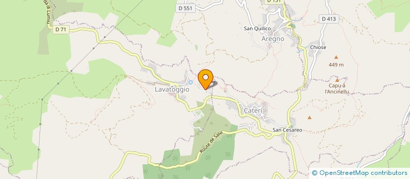 localisation de l'entreprise MONSIEUR ARTHUR FALCONETTI à LAVATOGGIO