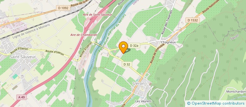 localisation de l'entreprise MONSIEUR ARTHUR FARGES  IZERON