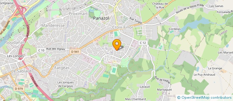localisation de l'entreprise MONSIEUR ARTHUR FERNANDEZ à PANAZOL