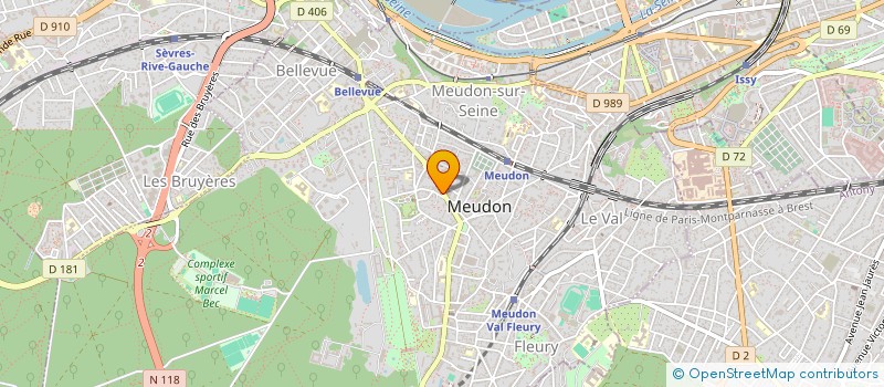 localisation de l'entreprise MONSIEUR ARTHUR FLAMENT à MEUDON
