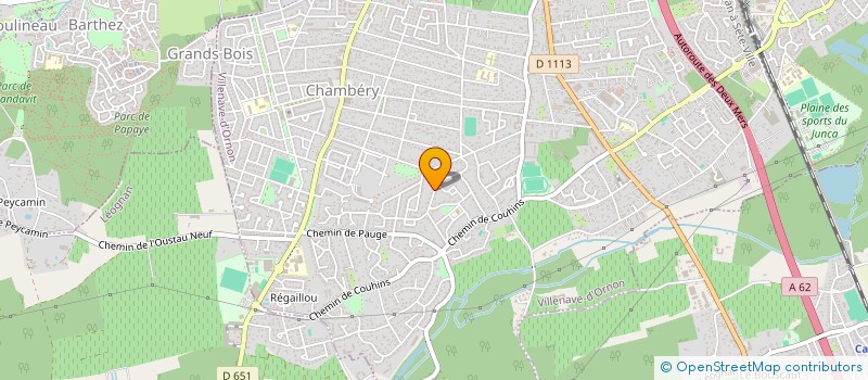 localisation de l'entreprise MONSIEUR ARTHUR FONDEVILLE  VILLENAVE-D'ORNON