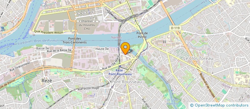 localisation de l'entreprise MONSIEUR ARTHUR FOSSE  NANTES