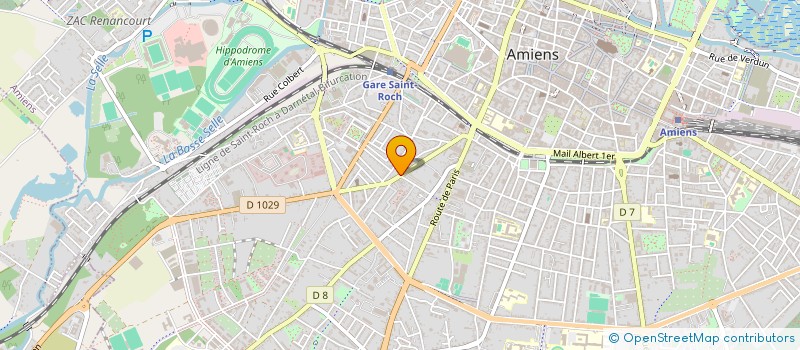 localisation de l'entreprise MONSIEUR ARTHUR FOSSIER  AMIENS