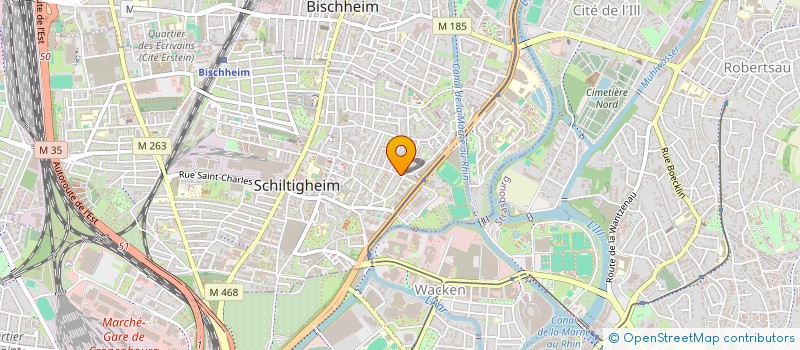 localisation de l'entreprise MONSIEUR ARTHUR FOUQUET  SCHILTIGHEIM