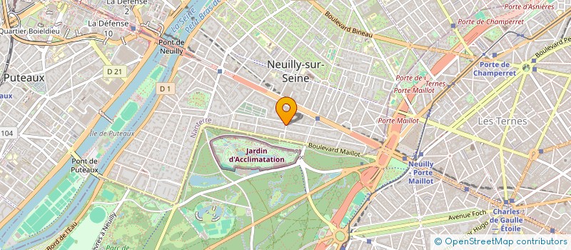 localisation de l'entreprise MONSIEUR ARTHUR FOURNIER à NEUILLY-SUR-SEINE