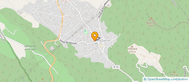 localisation de l'entreprise MONSIEUR ARTHUR FRANCH  ROCBARON