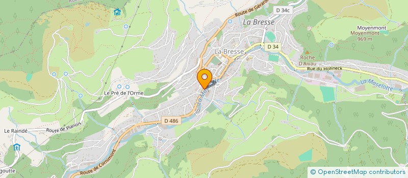 localisation de l'entreprise MONSIEUR ARTHUR FRATTINI à LA BRESSE