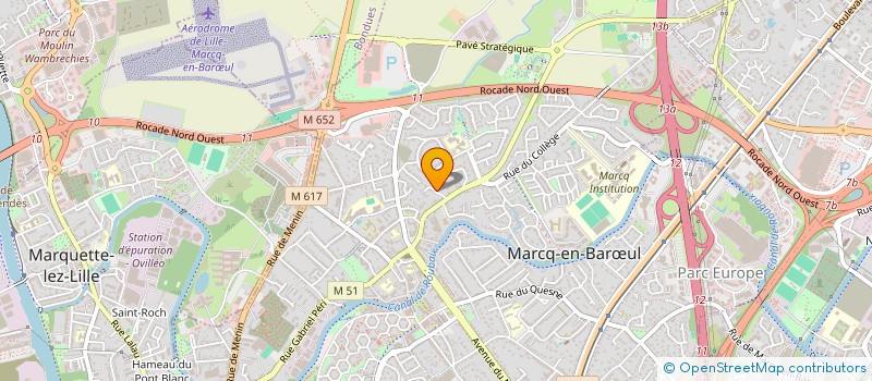 localisation de l'entreprise MONSIEUR ARTHUR GACHET à MARCQ-EN-BARŒUL