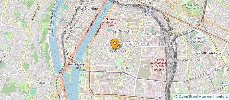 localisation de l'entreprise MONSIEUR ARTHUR GAGLIARDINI  LYON