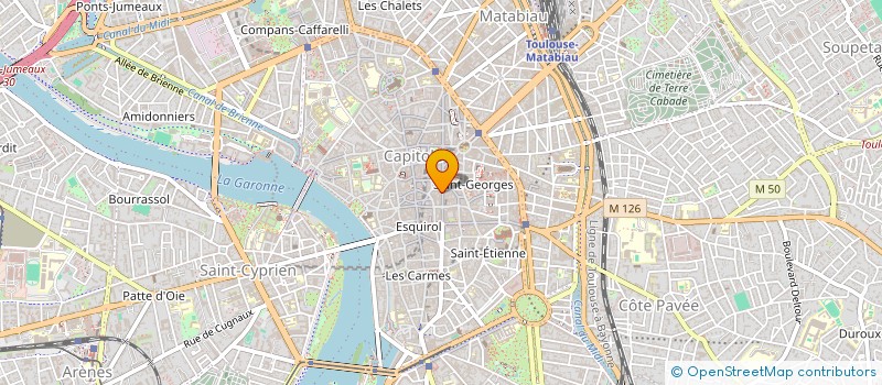 localisation de l'entreprise MONSIEUR ARTHUR GAGNARD à TOULOUSE