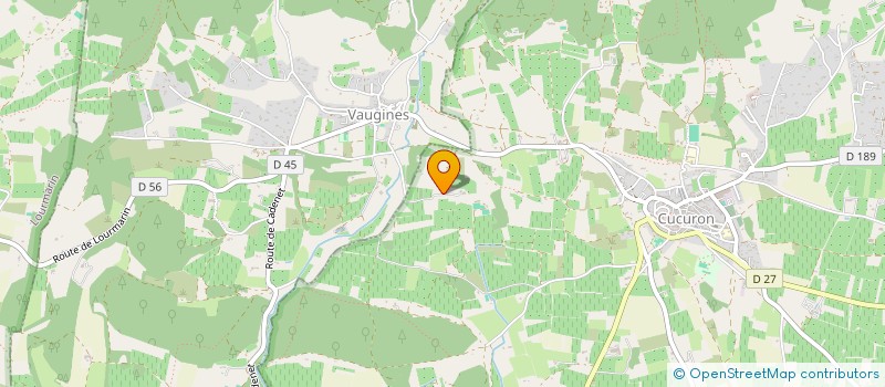 localisation de l'entreprise MONSIEUR ARTHUR GARNIER  CUCURON