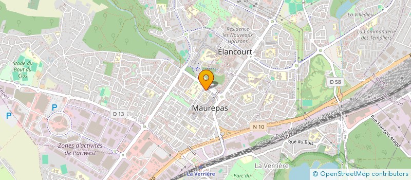 localisation de l'entreprise MONSIEUR ARTHUR GAST  VERSAILLES