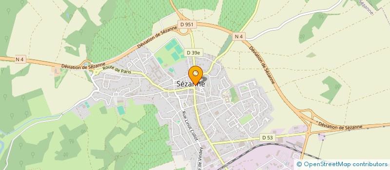 localisation de l'entreprise MONSIEUR ARTHUR GAUDRY  SEZANNE