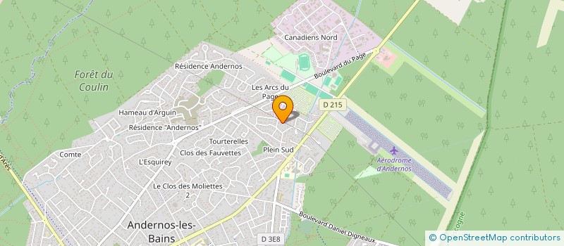 localisation de l'entreprise MONSIEUR ARTHUR GAUTHIER à ANDERNOS-LES-BAINS