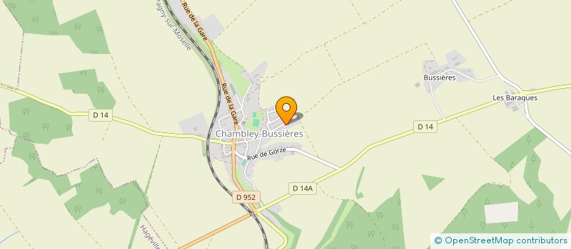 localisation de l'entreprise MONSIEUR ARTHUR GAUTHIER  CHAMBLEY-BUSSIERES