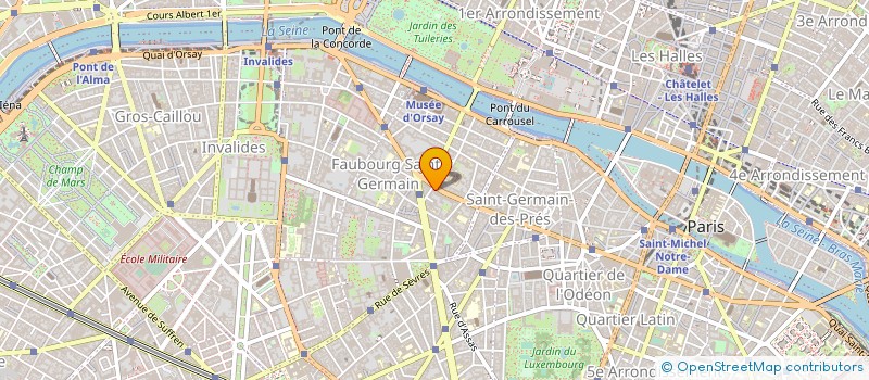 localisation de l'entreprise MONSIEUR ARTHUR GAUTIER  PARIS