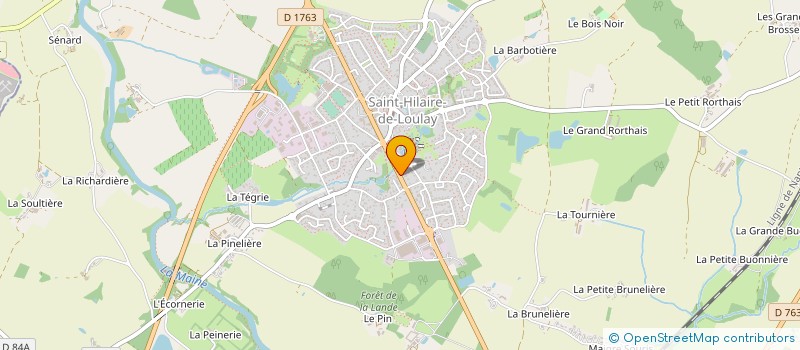 localisation de l'entreprise MONSIEUR ARTHUR GAUTUN à MONTAIGU-VENDEE