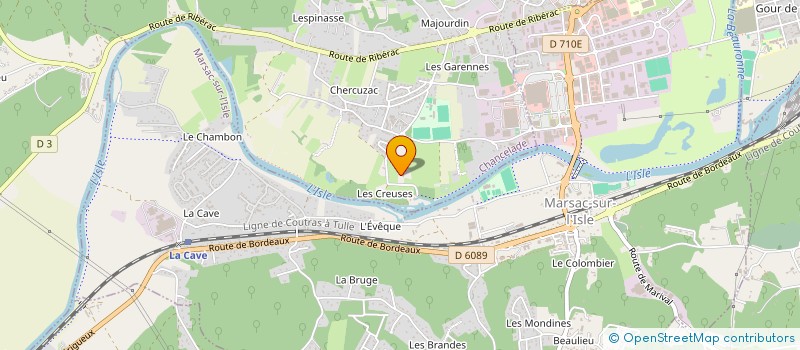 localisation de l'entreprise MONSIEUR ARTHUR GIMENEZ  CHANCELADE