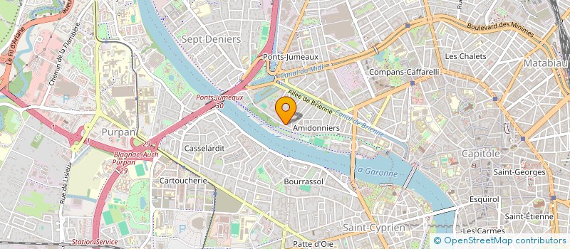 localisation de l'entreprise MONSIEUR ARTHUR GINDRO à TOULOUSE