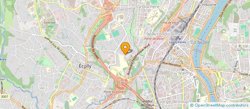 localisation de l'entreprise MONSIEUR ARTHUR GIRAUDON  ECULLY