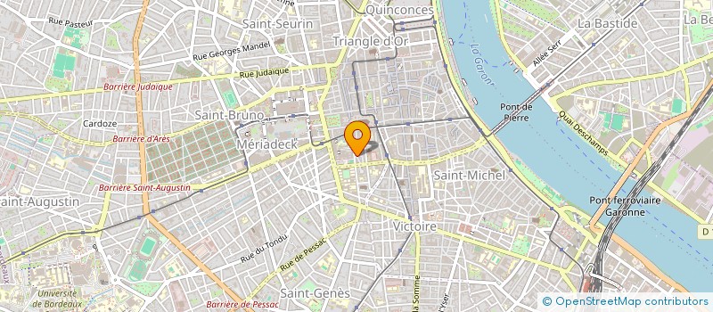 localisation de l'entreprise MONSIEUR ARTHUR GNAHORE  BORDEAUX