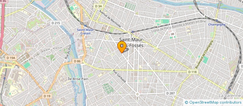 localisation de l'entreprise MONSIEUR ARTHUR GOMES DE CONCEICAO à SAINT-MAUR-DES-FOSSES