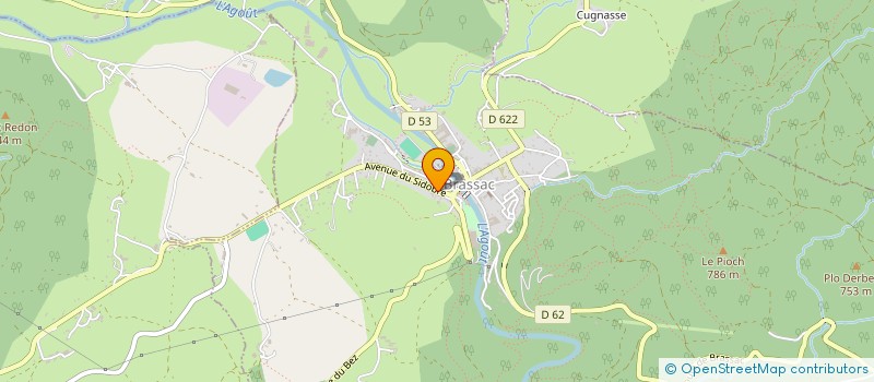 localisation de l'entreprise MONSIEUR ARTHUR GOSSELIN  BRASSAC