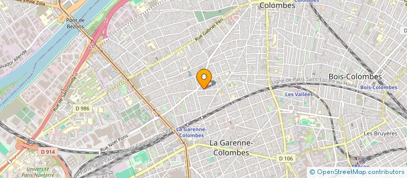 localisation de l'entreprise MONSIEUR ARTHUR GRAINZEVELLES  COLOMBES