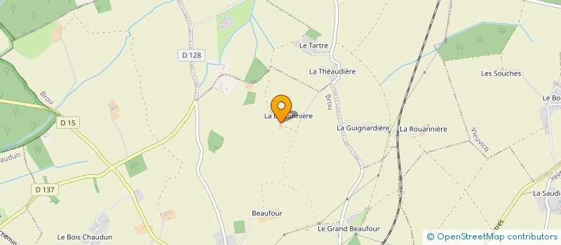 localisation de l'entreprise MONSIEUR ARTHUR GRANGER à BROU