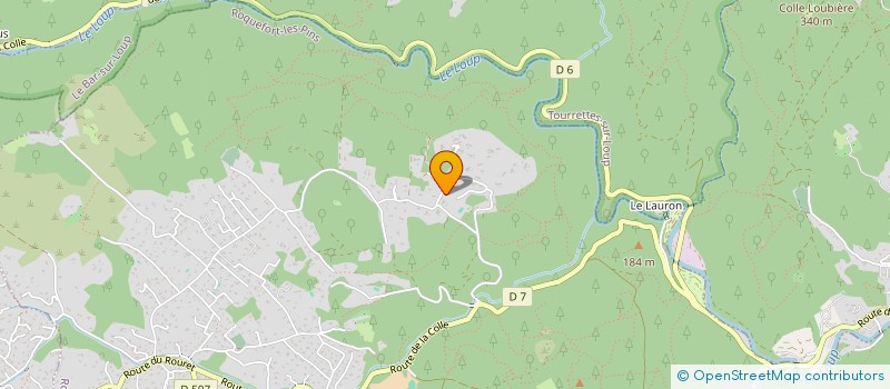 localisation de l'entreprise MONSIEUR ARTHUR GRENIER  ROQUEFORT-LES-PINS