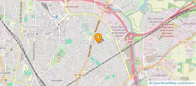 localisation de l'entreprise MONSIEUR ARTHUR GREVIN à TOULOUSE