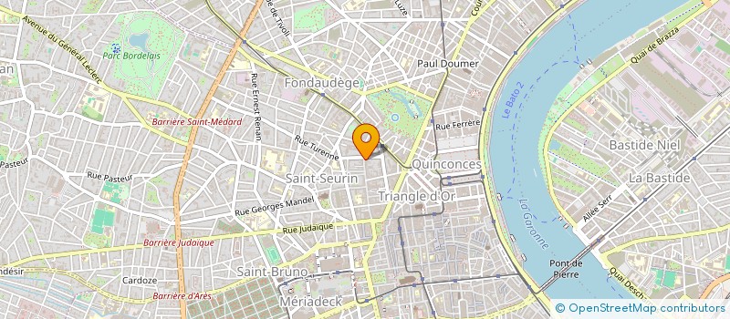 localisation de l'entreprise MONSIEUR ARTHUR GRIFFITHS  BORDEAUX