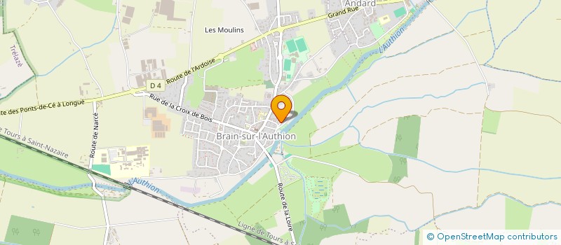 localisation de l'entreprise MONSIEUR ARTHUR GROLLEAU  LOIRE-AUTHION