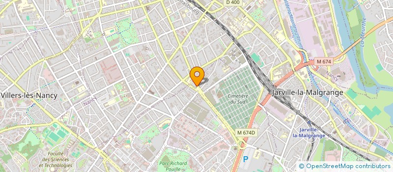localisation de l'entreprise MONSIEUR ARTHUR GROSJEAN  VANDUVRE-LES-NANCY